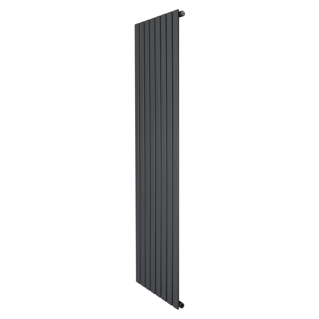 Radiatore Verticale Design Piatto Colonna Singola Antracite 1800x560 mm
