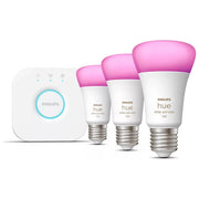 Philips Hue 929002468811 Starter Kit 3 Lampadine Smart E27 75W White and Color Ambiance