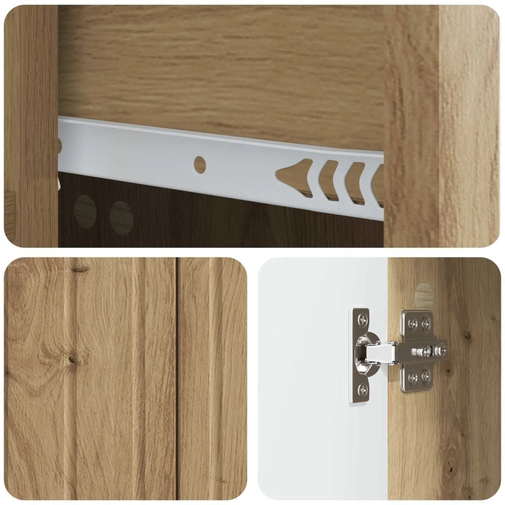 Credenza con cassetto Rovere Artigianale 66 x 34,5 x 91,5 cm