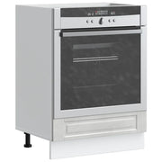 Armadio per Forno Porto Grigio Cemento in Legno Multistrato 854001