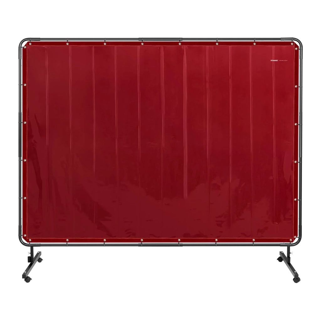 Tenda per saldatura con telaio 240 x 180 cm utensili da officina 14_0006834