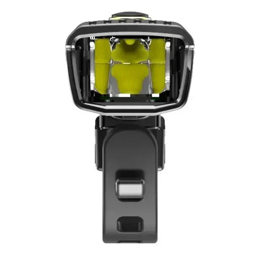 Trade Shop - Luce Anteriore Professionale Per Bicicletta A Led Ricaricabile Usb Impermeabile Q-d400 -