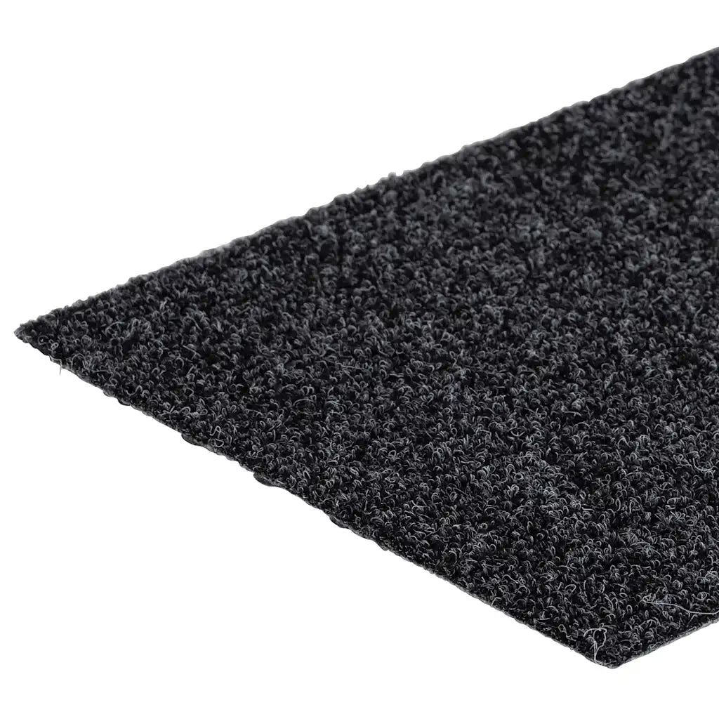 vidaXL Tappetini per scale autoadesivi 30 pz 76x20 cm Grigio Rettangolari