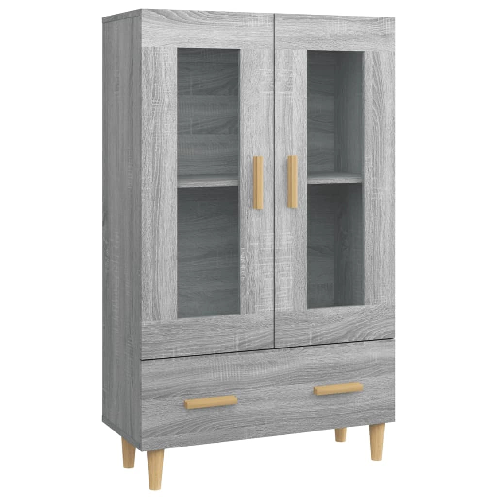 Buffet credenza cassettiera armadio mobile contenitore organizer cucina soggiorno salotto Sonoma 70 x 31 x 115 cm legno ingegnerizzato grigio 02_0036506