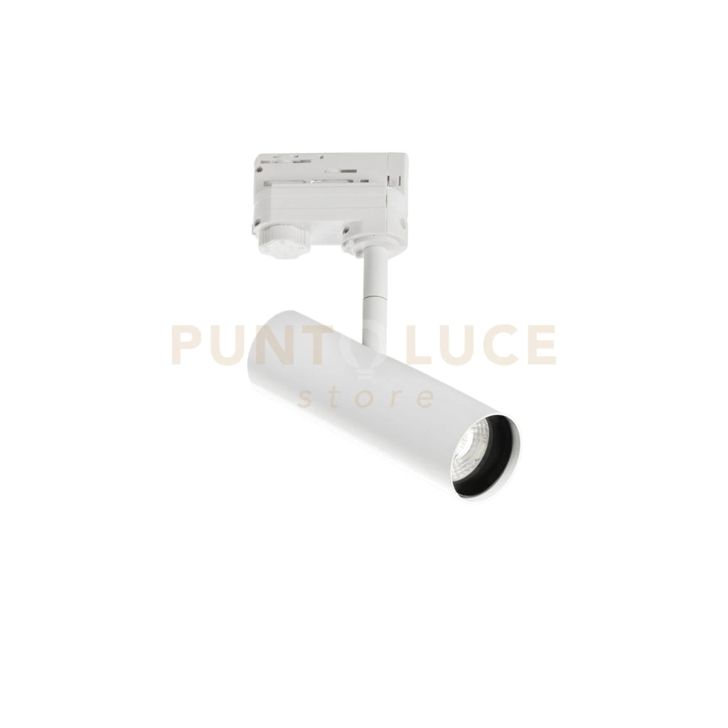PROIETTORE A BINARIO LED ROCKET BIANCO 7W 980LM CCT 3000K / 4000K 5X1,65CM