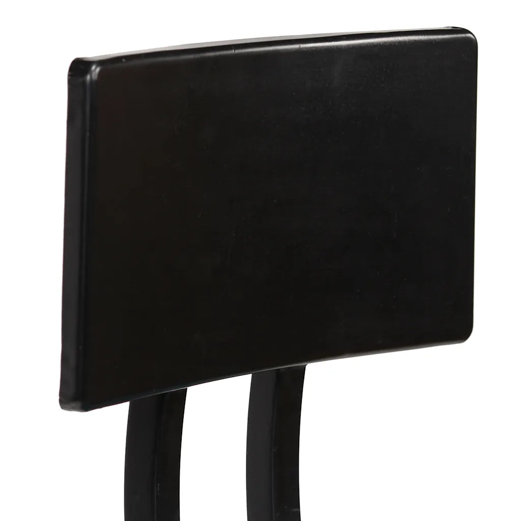 Sedie da Bar 2 pz Legno Massello di Recupero cod mxl 69556