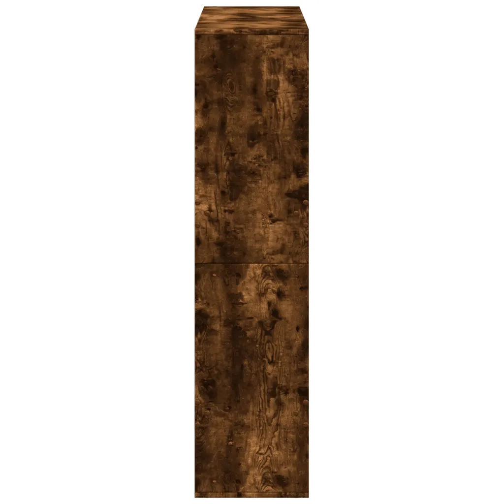 vidaXL Libreria Rovere Fumo 100x33x135 cm in Legno Multistrato