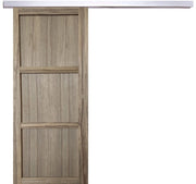 Porta Scorrevole Frake 3 Ante H204 x L73 + binario in alluminio senza maniglia