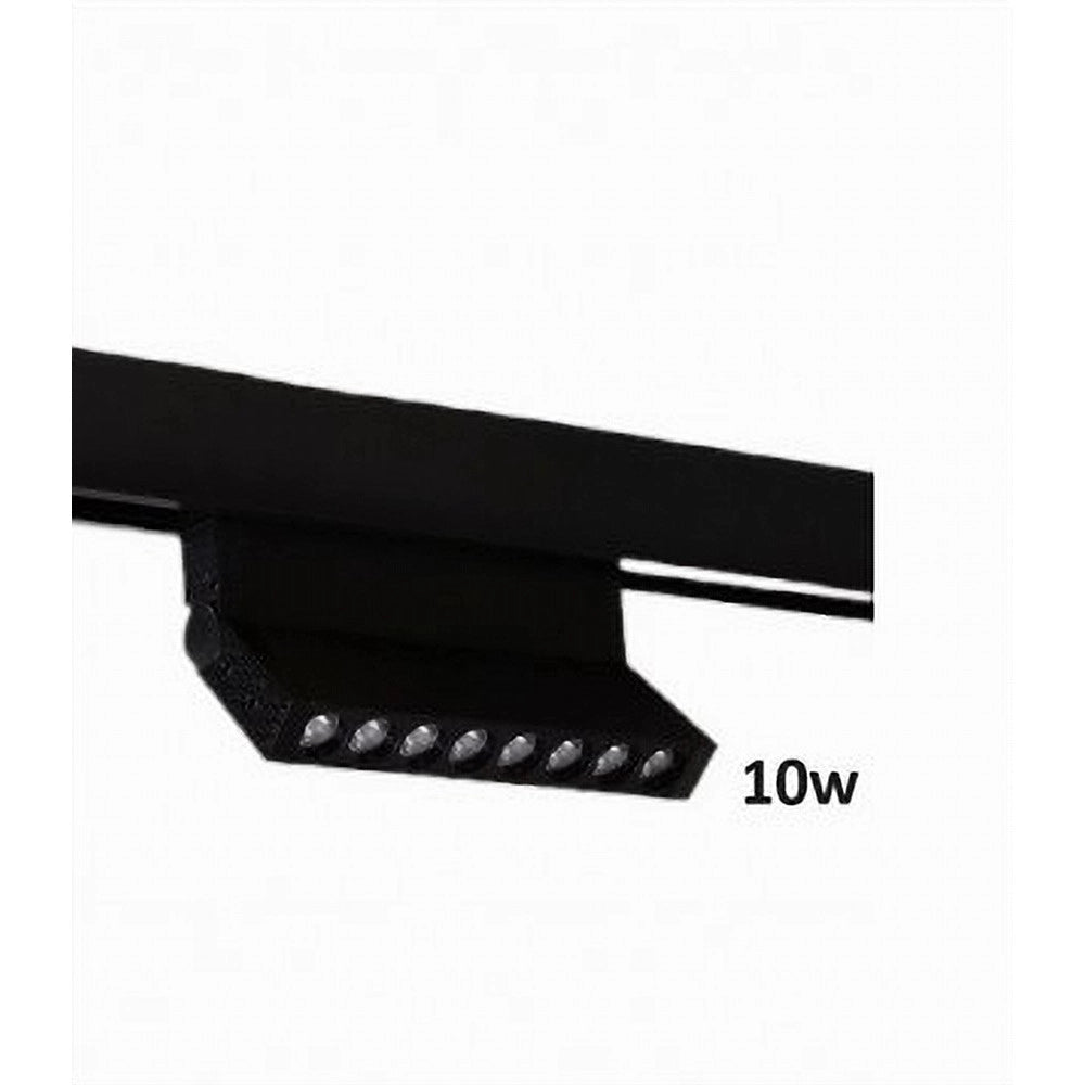 Trade Shop - Faretto Led 10 W Magnetico Rettangolare Per Binario 48v Luce 3000k 4000k Fr-r160 -