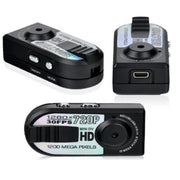 Trade Shop - Mini Dv Videocamera Digitale Q5 720 X 480 12 Mpixel Microcamera Spia Video Spy -