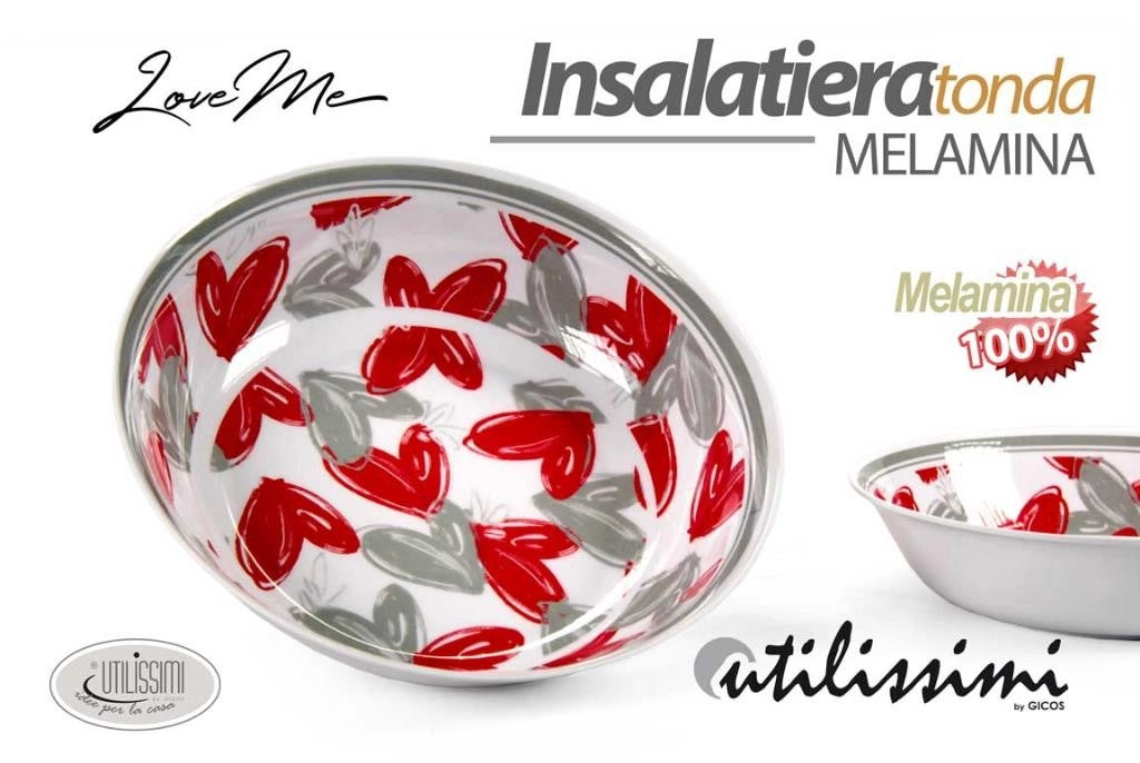 Insalatiera Ciotola da Cucina in Melamina Loveme 33 cm