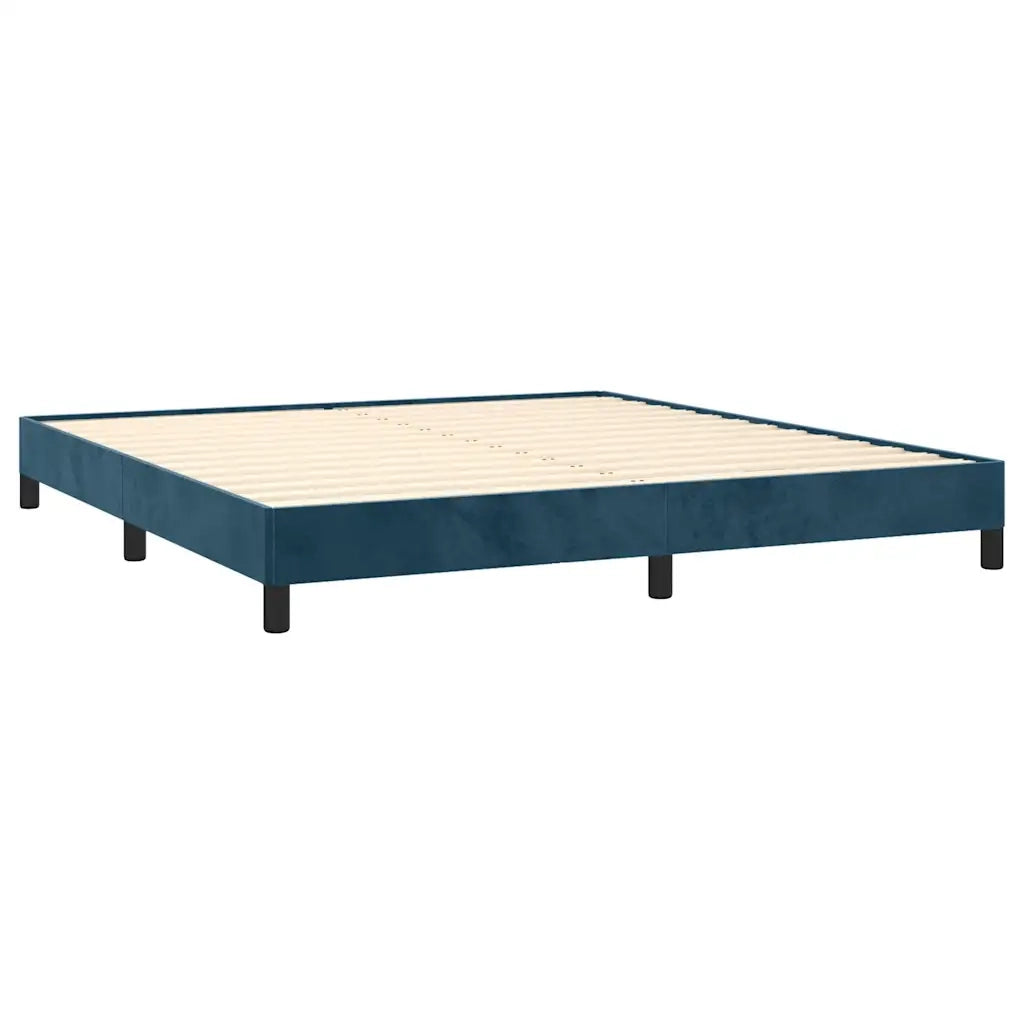 Giroletto Blu Scuro 160x200 cm in Velluto