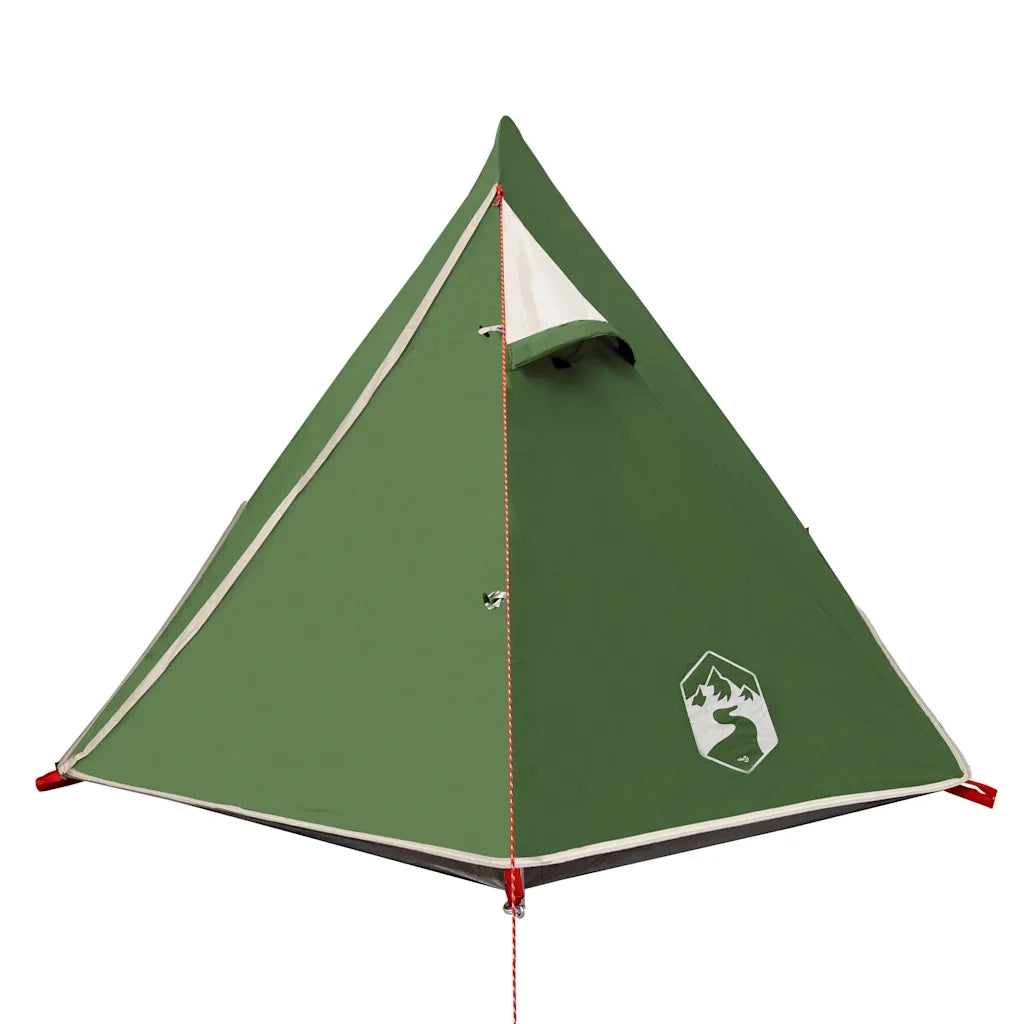 Tenda da Campeggio a Cupola per 2 Persone Verde Impermeabile 94319