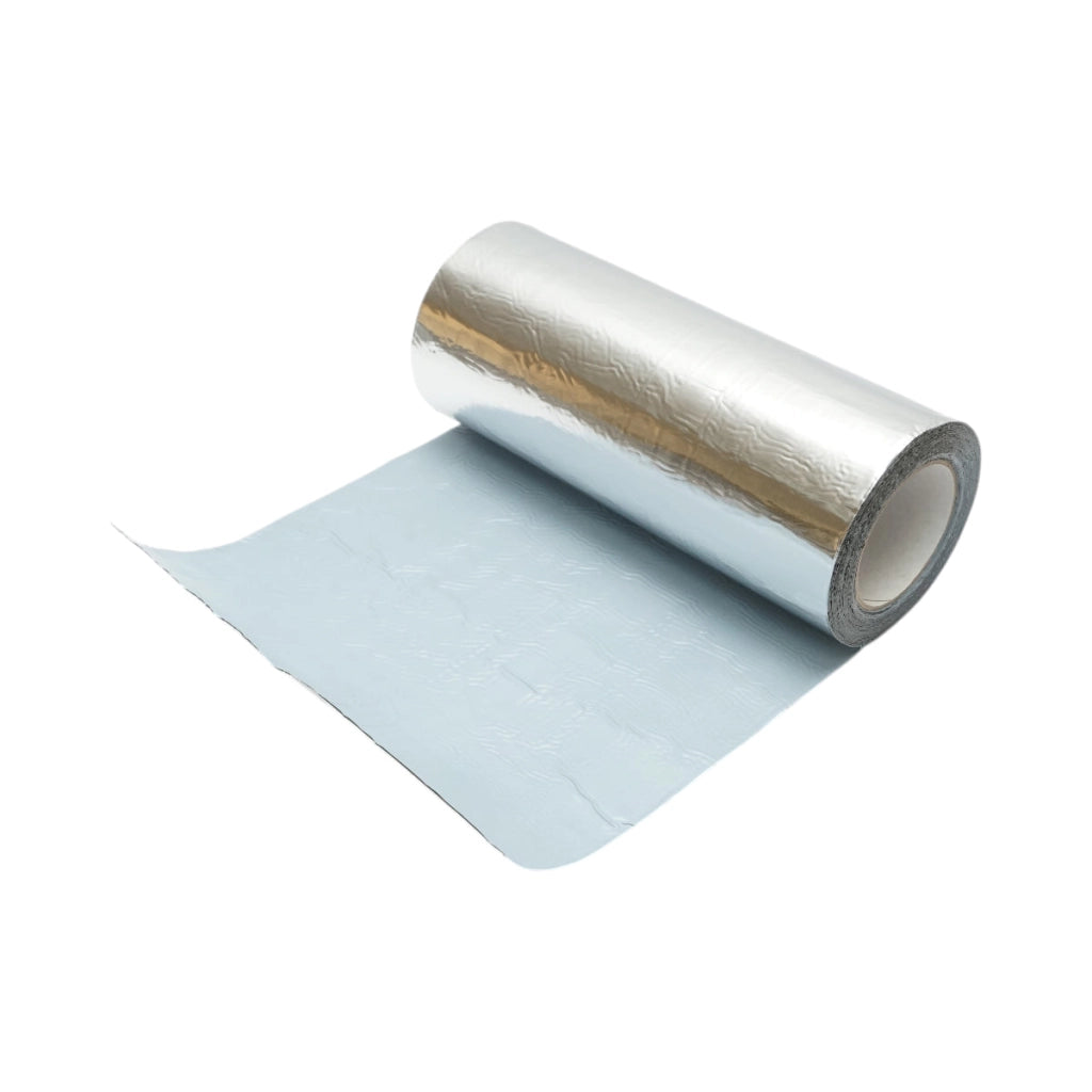 Nastro butilico impermeabilizzante autoadesivo con foglio di alluminio 0,6 × 300 mm × 10 m – Butyl Tape AL 440 Penosil