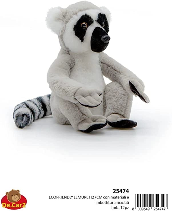 Peluche Giocattolo Morbido e Coccoloso per Bambini Collezione Animali Safari e Animali Marini Peluche, Perfetto per i Ba