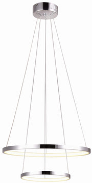 Lampada a sospensione LED Candellux LUNE Ø50 cromo