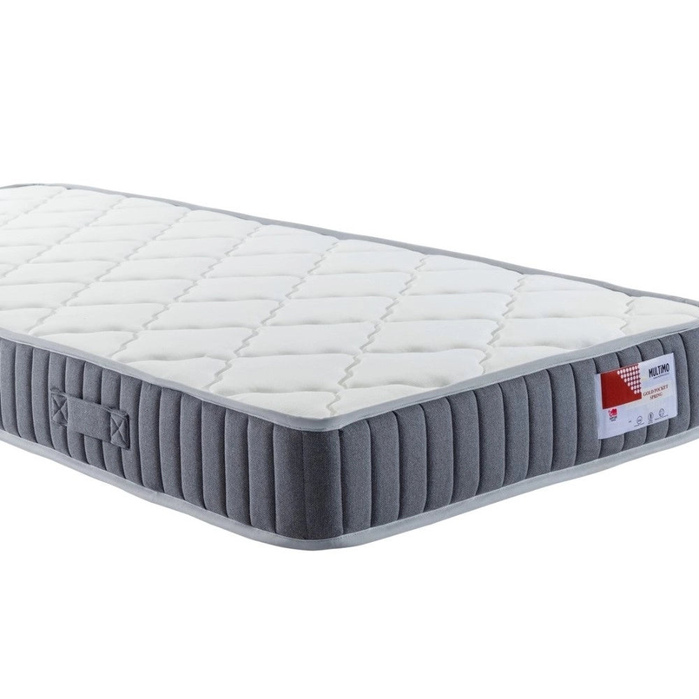 Materasso Silver 150x200x16 cm tessuto antibatterico