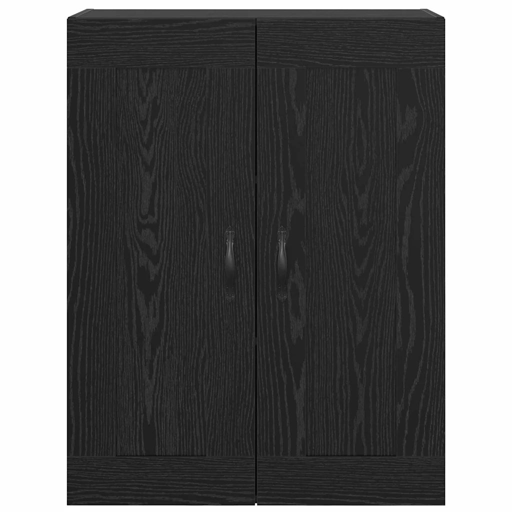 Pensile Rovere Nero 69,5 x 34 x 90 cm Legno multistrato 882429