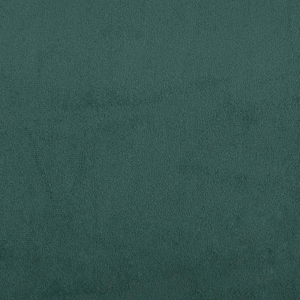 Letto a molle con testiera Verde scuro 140 x 190 cm Velluto 3340439