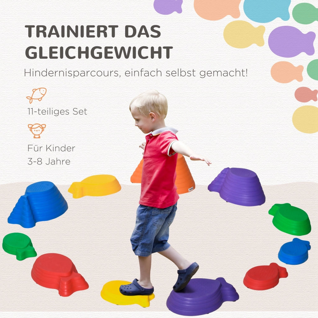 Pietre da Giardino Balance-Steine ¨C zephmum ¨C 11 Pezzi Stapelbar Antiscivolo