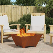 Focolare-Stufa-Camino Marrone 60 x 60 x 30 cm Acciaio 310926