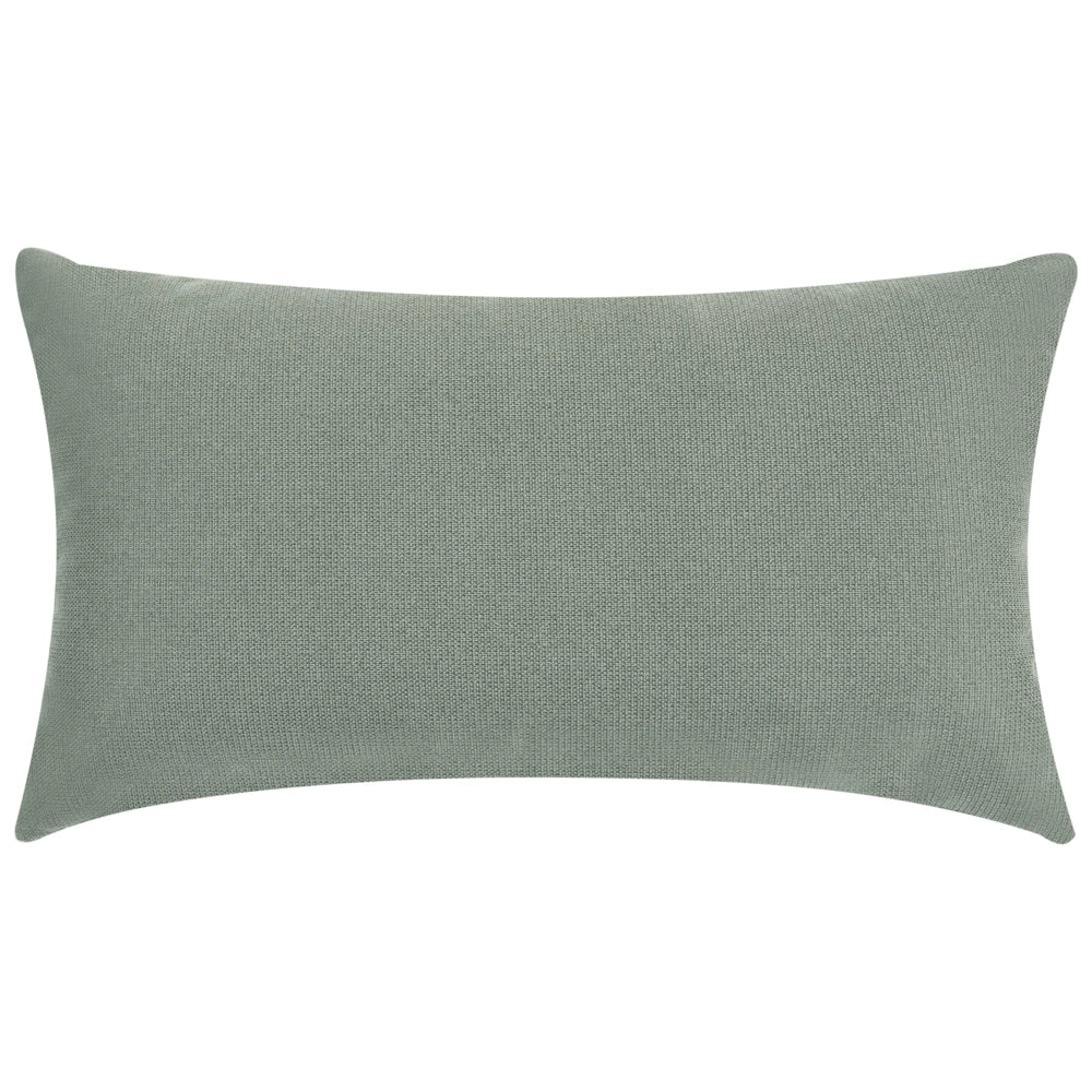 Divano imbottito minimalista a profilo ribassato a 3 posti con seduta profonda verde chiaro stile minimalista