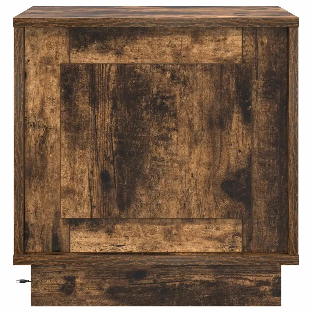 Armadio da Notte Rovere fumé 44 x 34,5 x 45 cm 869570