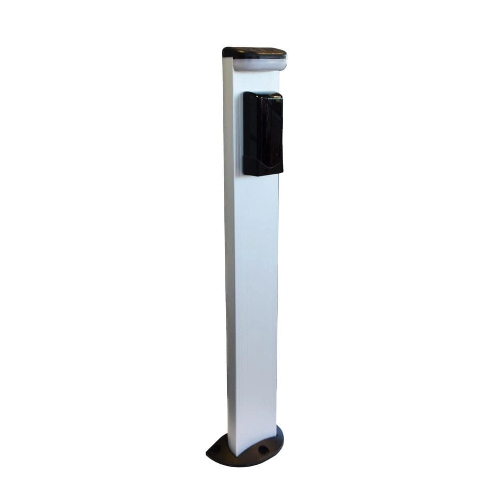 Colonna In Alluminio Foro Predisposto Per Fotocellule H60Cm