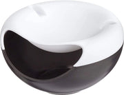 Porta snack per cellulare servizio per snack noci semi nero-bianco con porta