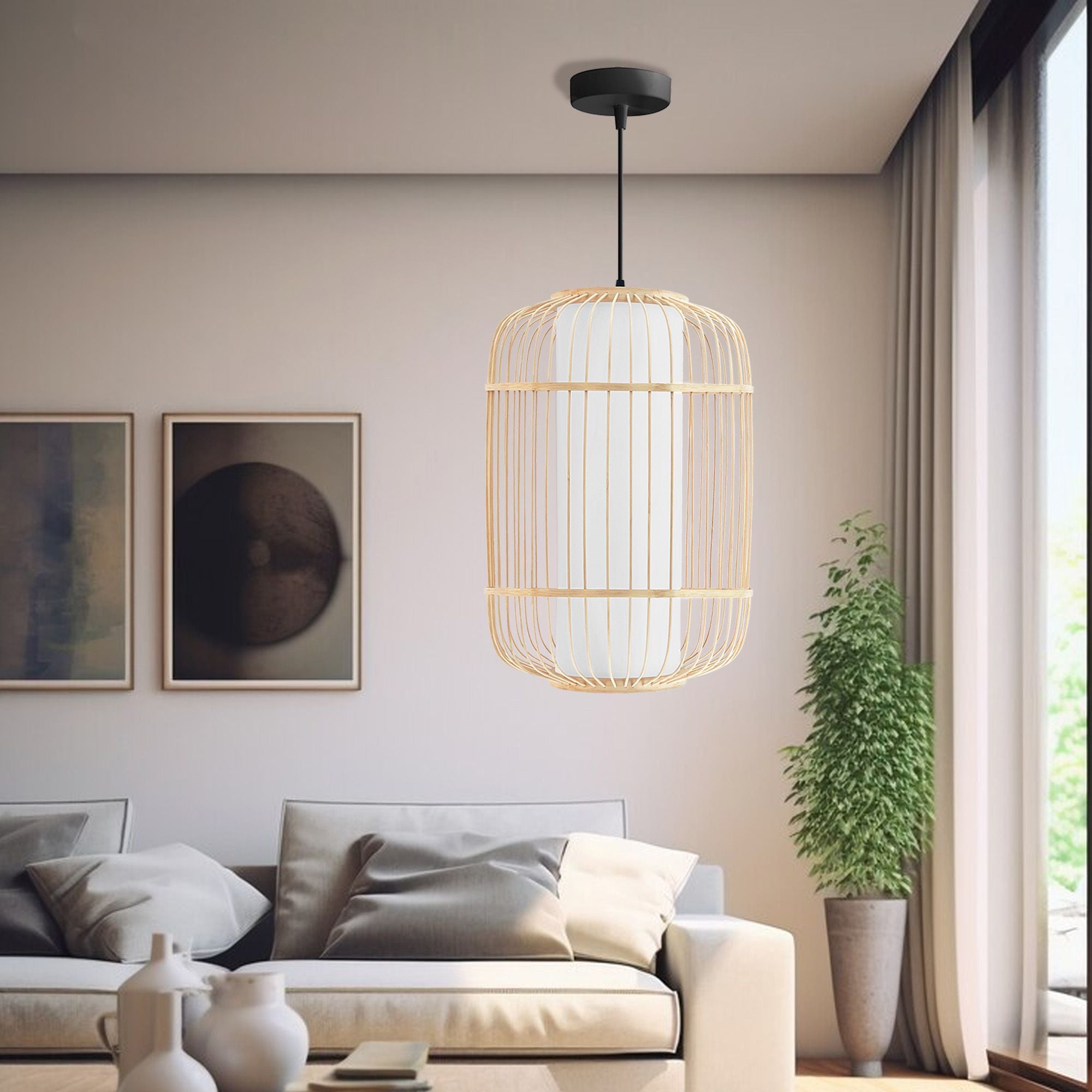 Lampada Da Soffitto Bamboo APP1626-1CP