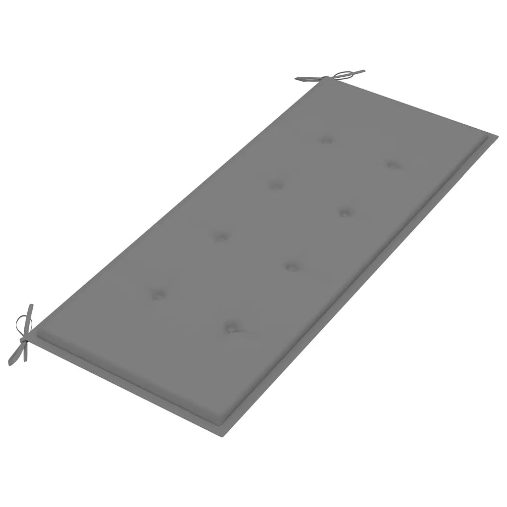 Panca da Giardino con Cuscino 120 cm in Bamb¨´ 961648