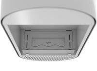 Camino a Bioetanolo da Parete 50x25x130 cm Incyrcle Slim Vert Bianco