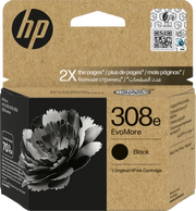HP Cartuccia di inchiostro nero originale EvoMore 308e