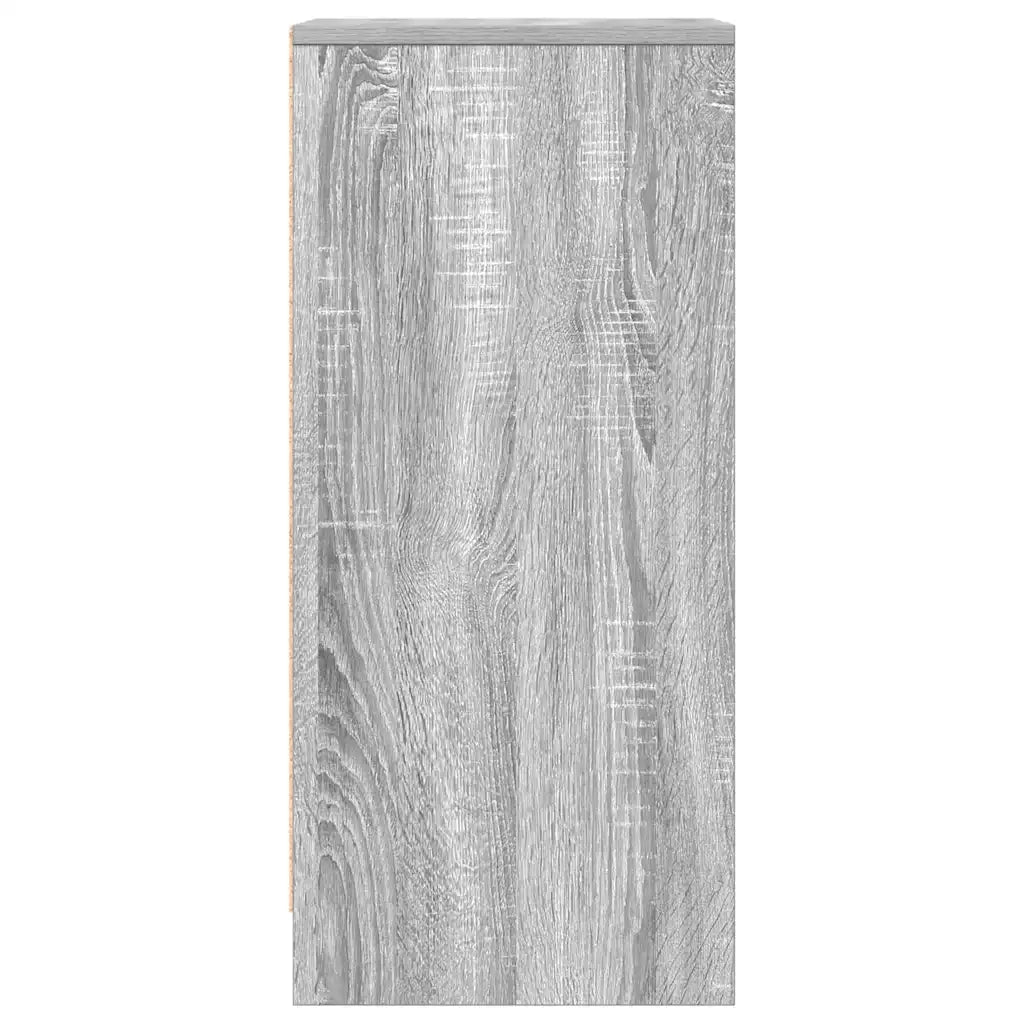 Credenza Grigio Sonoma 29,5x34x76 cm in Legno Multistrato 861612