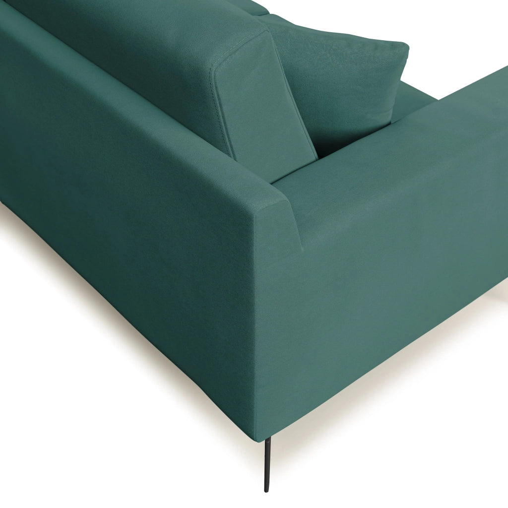 Prestige Divano design moderno T11 186 cm petrolio