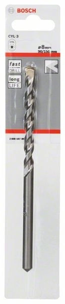 2608597898 - Punte per calcestruzzo CYL-3 8 x 90 x 150 mm, d 7,5 mm