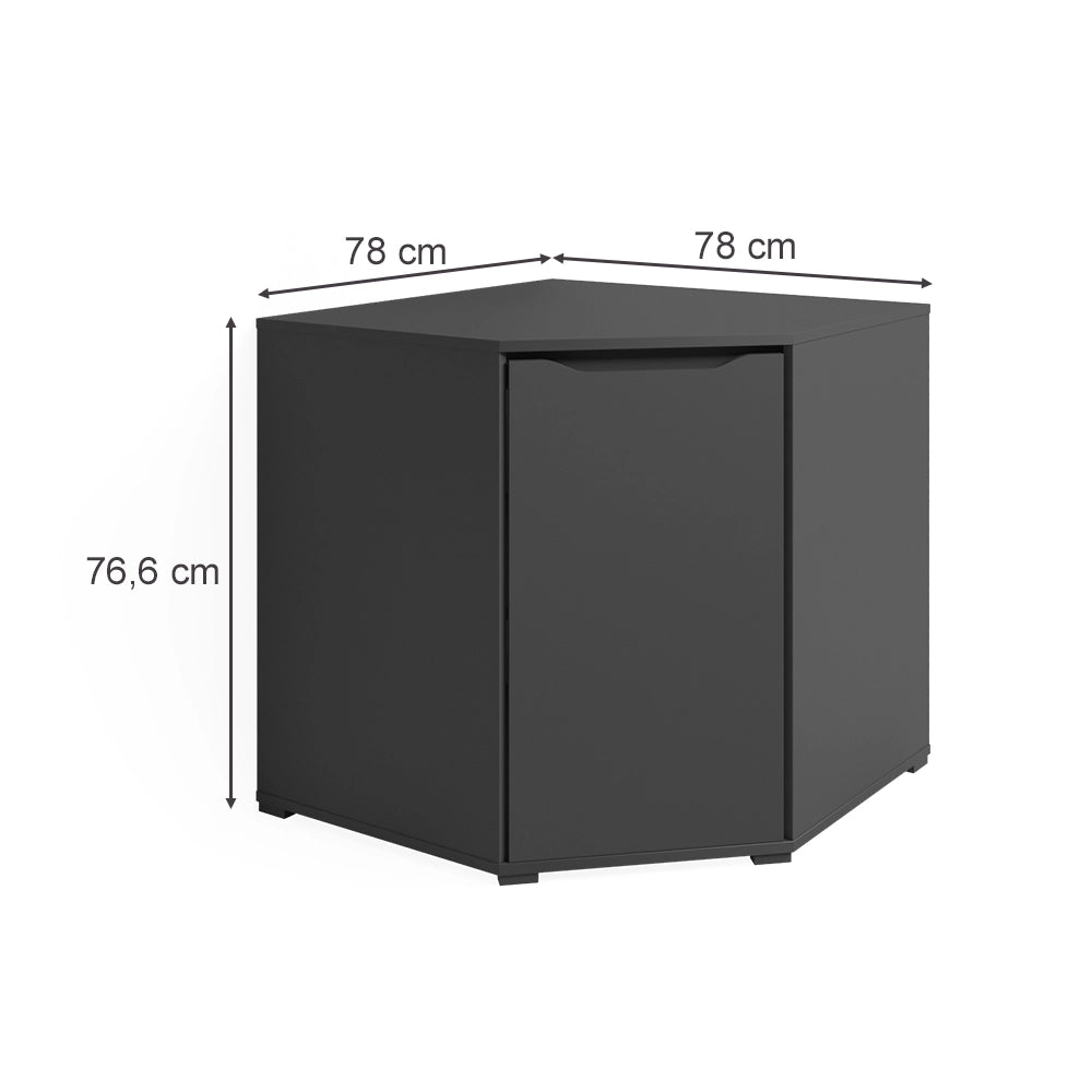 Vicco Credenza Antracite 78 x 76.6 cm