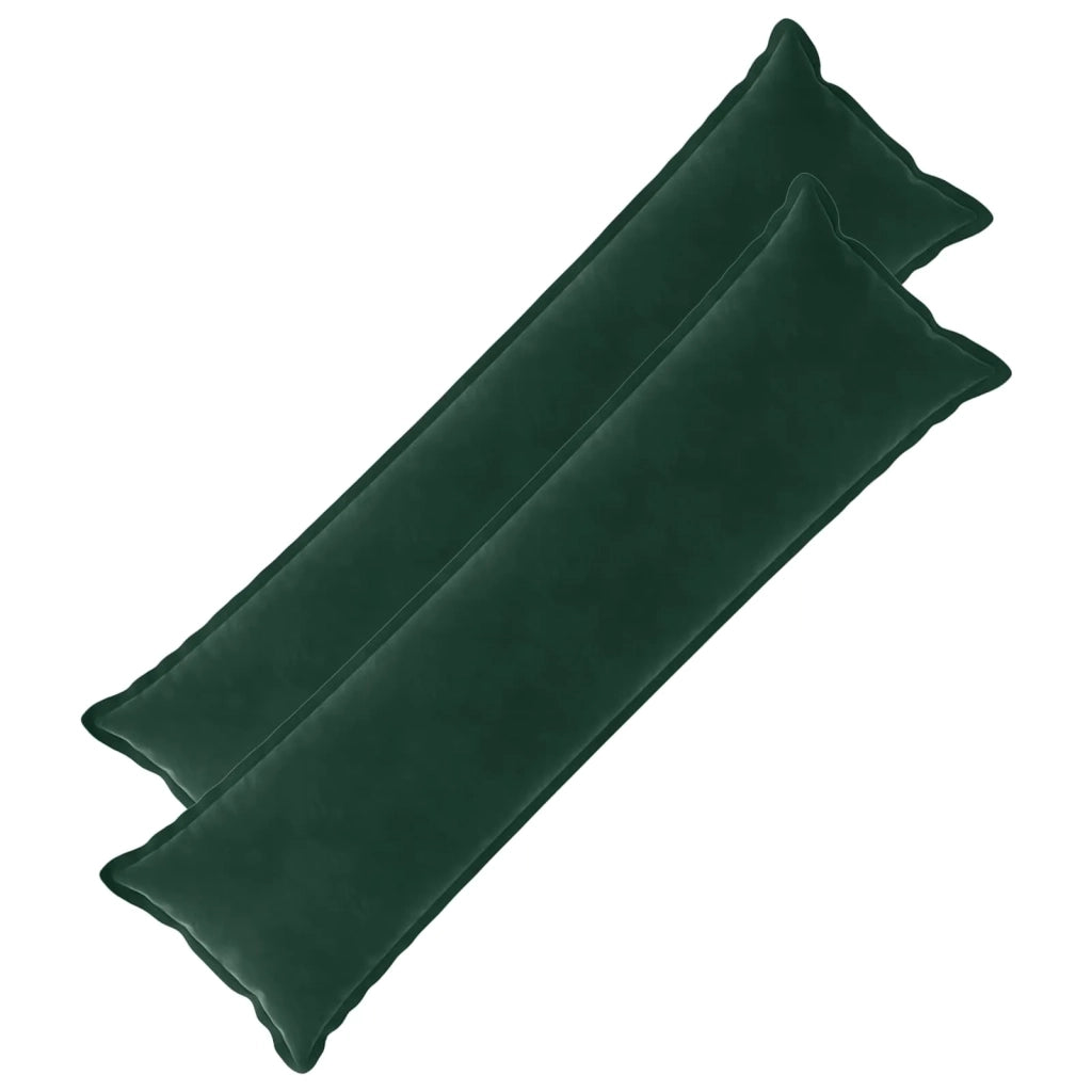Cuscino con cuscino HOUTEN 2 pz Verde Scuro Velluto 934300