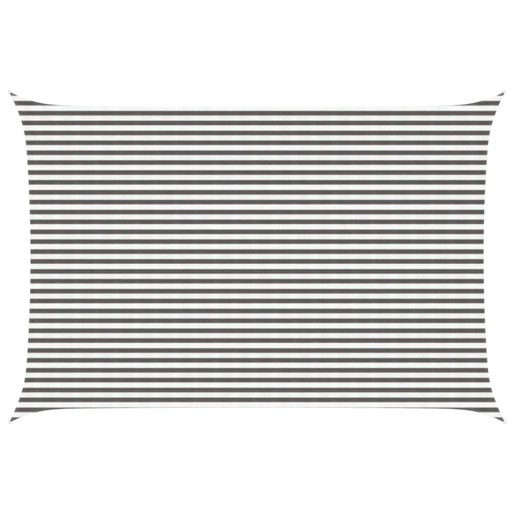 Telo Ombra Grigio chiaro e bianco 4 x 5 m HDPE 42032953