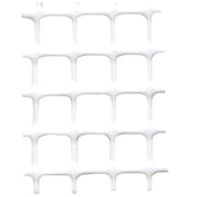 RETE PLASTICA BALCONE QUADRA TENAX  HDPE BIANCO MM 10X10 H.CM 100 ML 50
