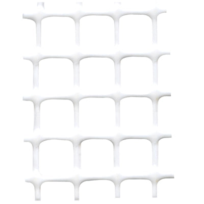 RETE PLASTICA BALCONE QUADRA TENAX  HDPE BIANCO MM 10X10 H.CM 100 ML 50