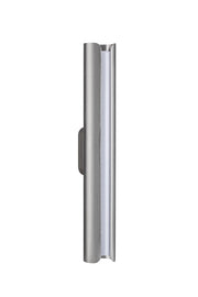 Lampada Da Parete Dorica 1 Luce Led Grigia 8.5W