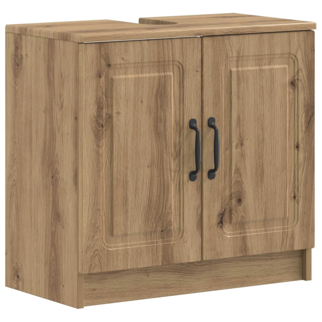 Set di Armadi da Bagno da 2 Pezzi UTRECHT Rovere Artigianale 3417656