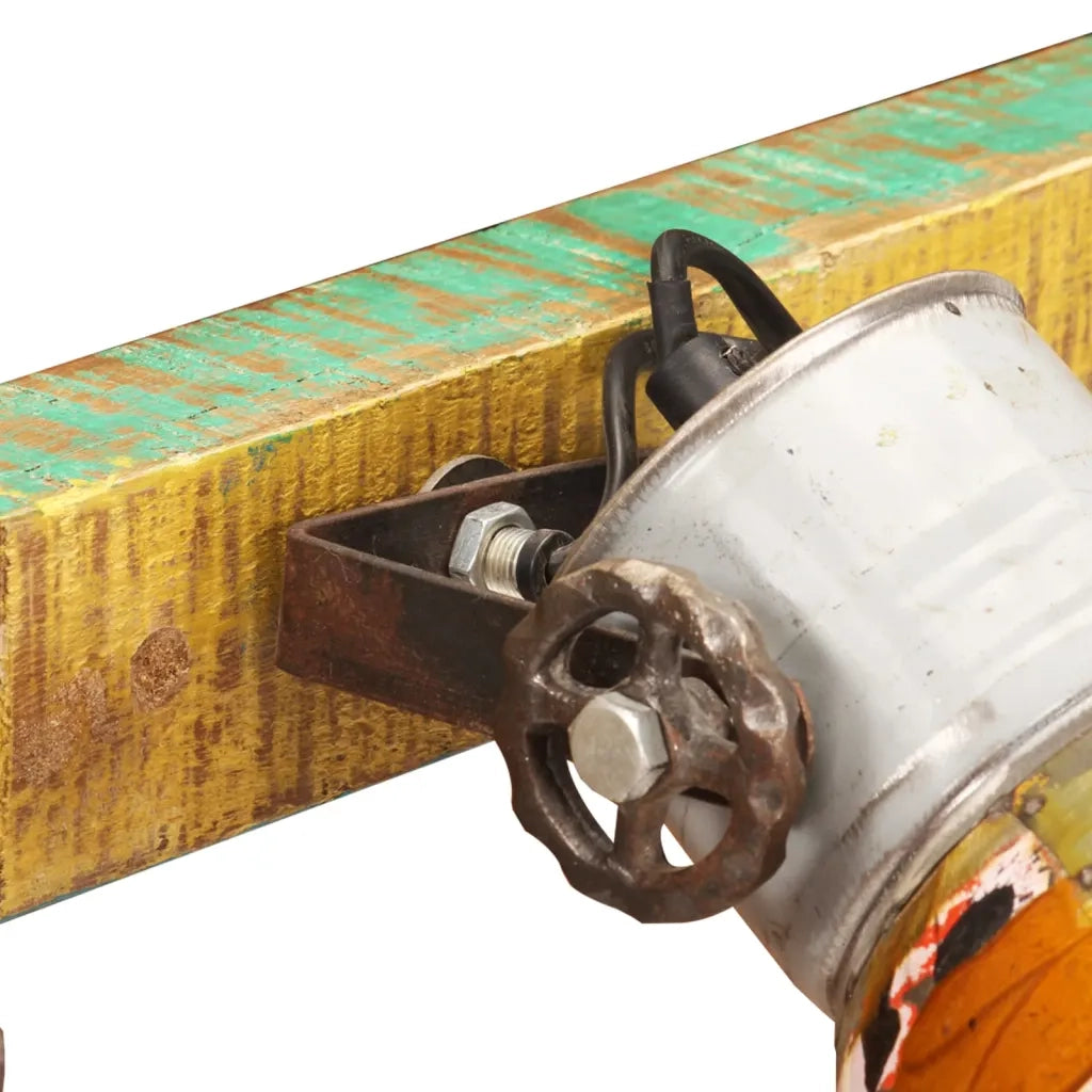 Lampada da Parete Industriale Multicolore 90x25 cm E27 CFW1753463