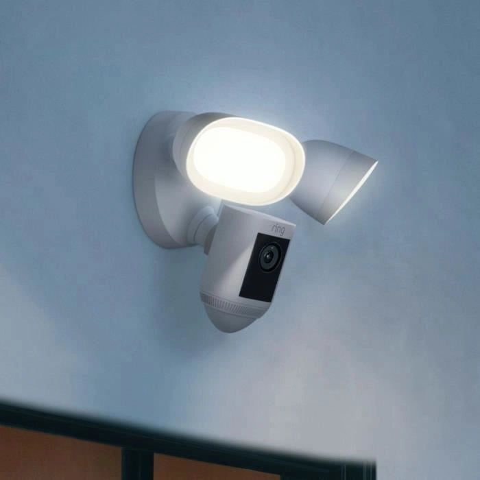 Telecamera di sorveglianza - RING - Spotlight Pro Plug-in - Bianco - EU
