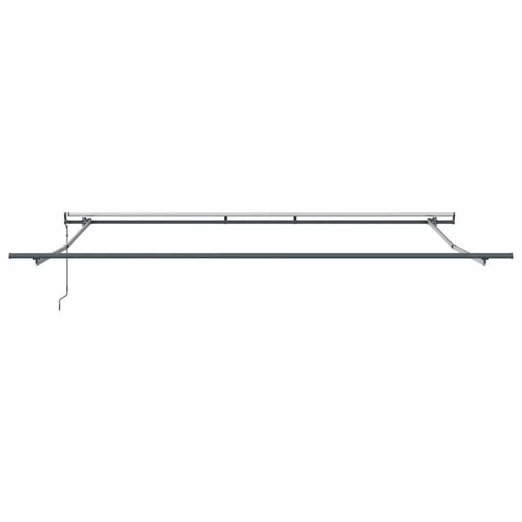 vidaXL Tenda da Sole Antracite 5 × 3,5 m Metallo