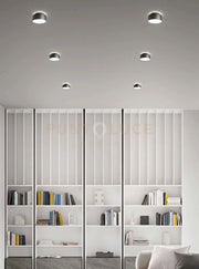 BAUM PLAFONIERA DOPPIA EMISSIONE LED 3000K 720LM 6+3W IP20 NERO