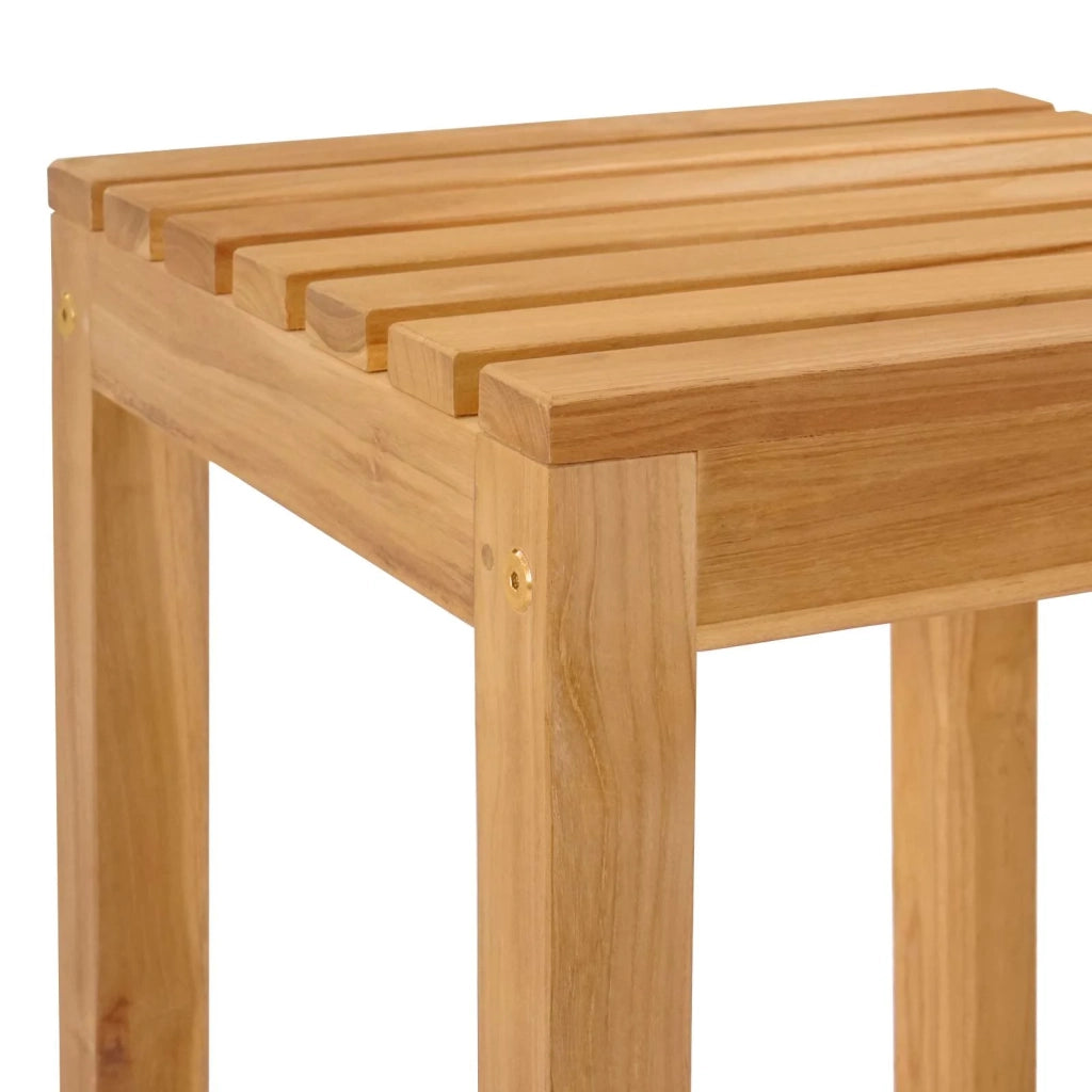 Set Bar da Esterno 5 pcs Non trattato Legno di teak solido 3422498