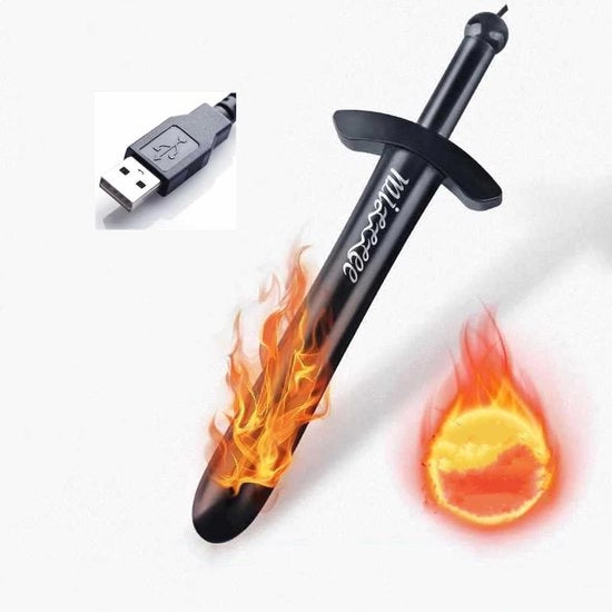 Stick di riscaldamento USB portatile - Riscaldamento rapido fino a 48℃ in 4 minuti - Cuscino di riscaldamento riciclabile per auto e casa
