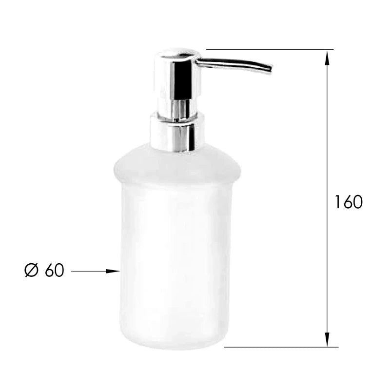 Dispenser di ricambio per porta sapone a muro